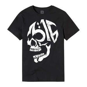Black "Stone Cold" Steve Austin 3:16 Skull T-Shirt